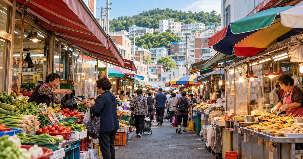 만덕2동제일상가시장 대표 이미지 | 부산 북구 상설 전통시장