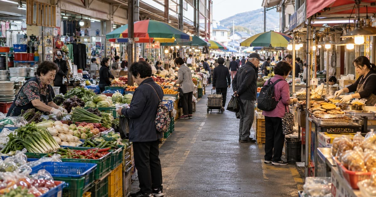 논공중앙시장 대표 이미지 | 대구 달성군 상설 전통시장