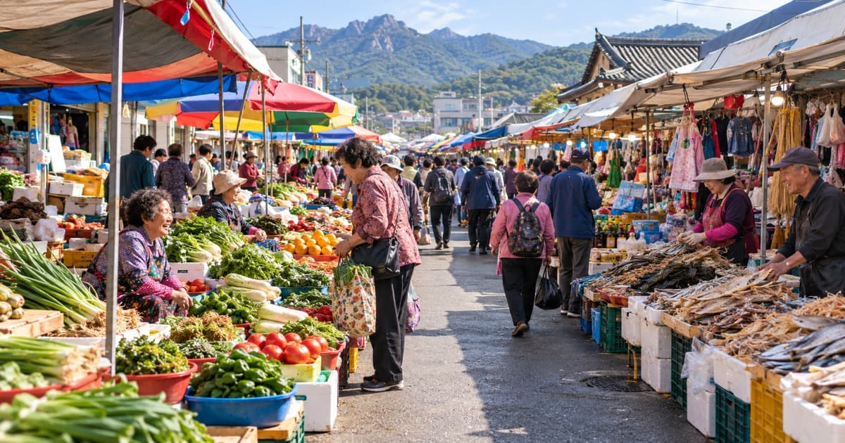 강진장 대표 이미지 | 매월 4·9일 열리는 전라남도 5일장