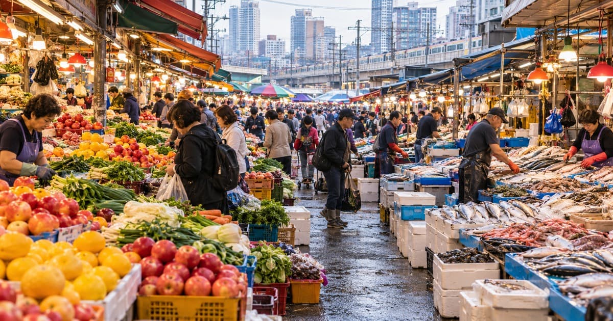 청량리농수산물시장 대표 이미지 | 서울 동대문구 상설 전통시장