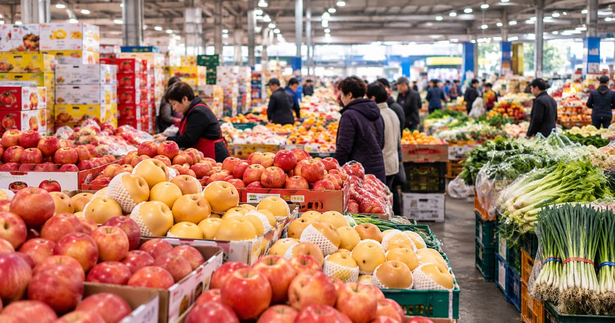 순천농산물도매시장 대표 이미지 | 전라남도 순천시 도매시장