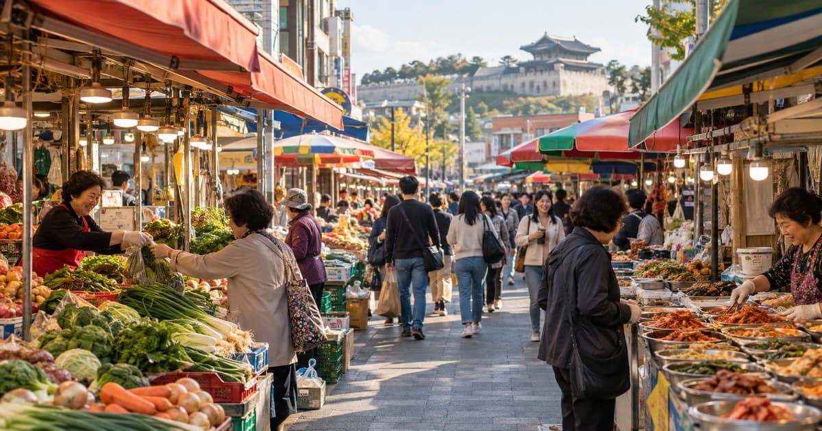 반딧불이연무시장 대표 이미지 | 경기도 수원시 상설 전통시장